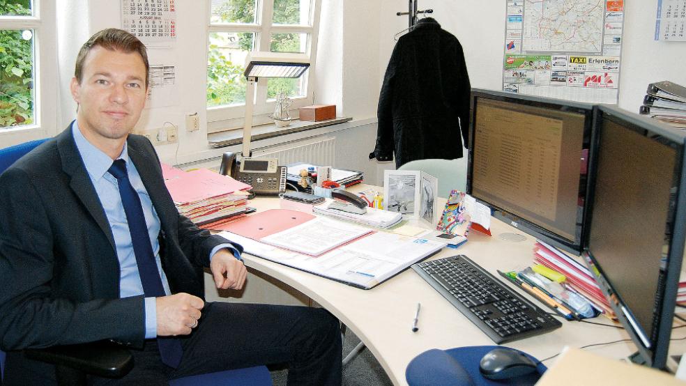 Herr der Finanzen im Rathaus: Stadtkämmerer Ingo Großpietsch. © Archivfoto: Hoegen