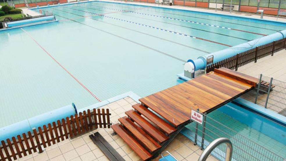 Das Friesenbad eröffnet am 30. Mai den Badebetrieb - das unter besonderen Hygienemaßnahmen. © Foto: Hoegen