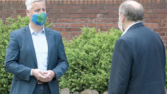 Landrat bleibt vorsichtshalber zuhause