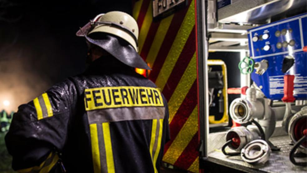 Bei der Ursache für einen Brand in Wittmund geht die Polizei von einer vorsätzlichen Tat aus. © Symbolfoto: Klemmer