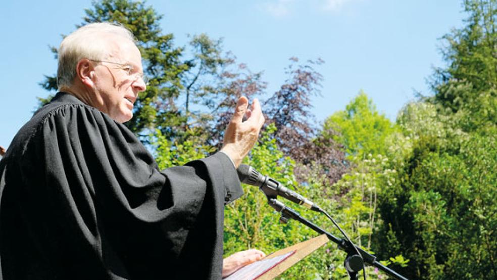 Detlef Klahr predigt morgen in Emden. © Foto: Grundmann
