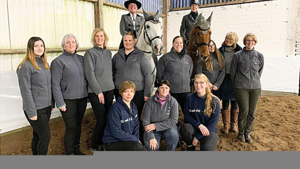 Das Working Equitation Team Ostfriesland ließ sich nicht von der Corona-Pandemie unterkriegen und richtete sein ursprünglich geplantes Turnier online aus. © 