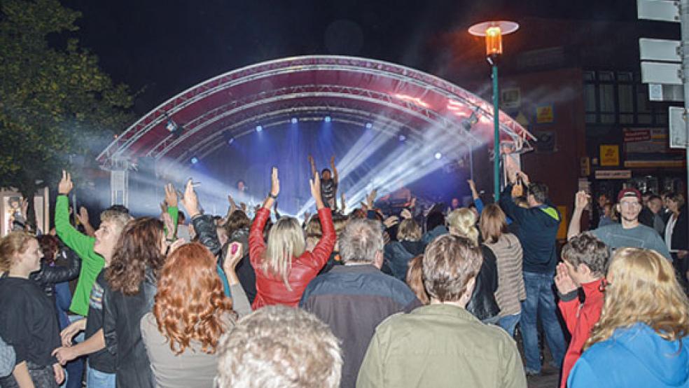 Keine Partymeile in Bunde: Die Eurofete fällt aus. © Foto: RZ-Archiv