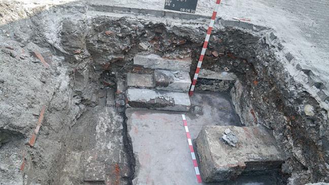 Brandspuren aus der Pogromnacht