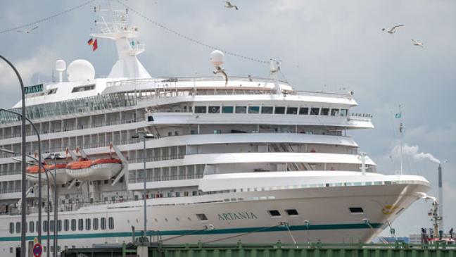 »Artania« kommt nicht nach Emden