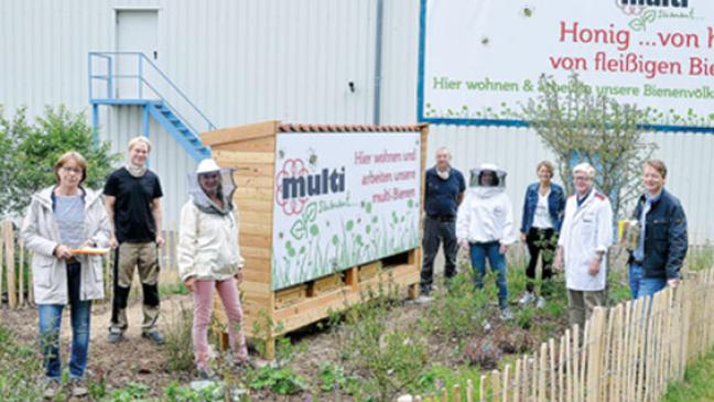 Neue Herbergen für fleißige Honig-Produzenten