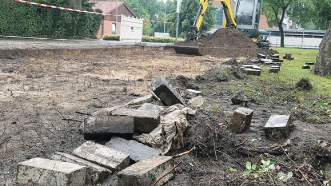 Zehn neue Parkplätze an der Oberschule in Weener