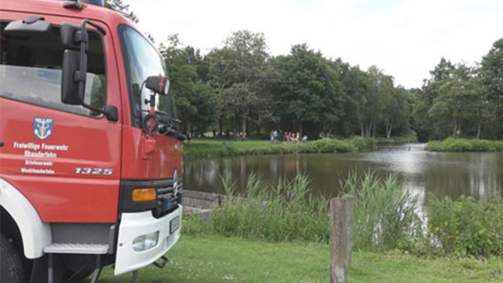 Ein Großaufgebot an Rettungskräften suchte in Hahnentanger See nach dem vermissten Kind. © Foto: Loger