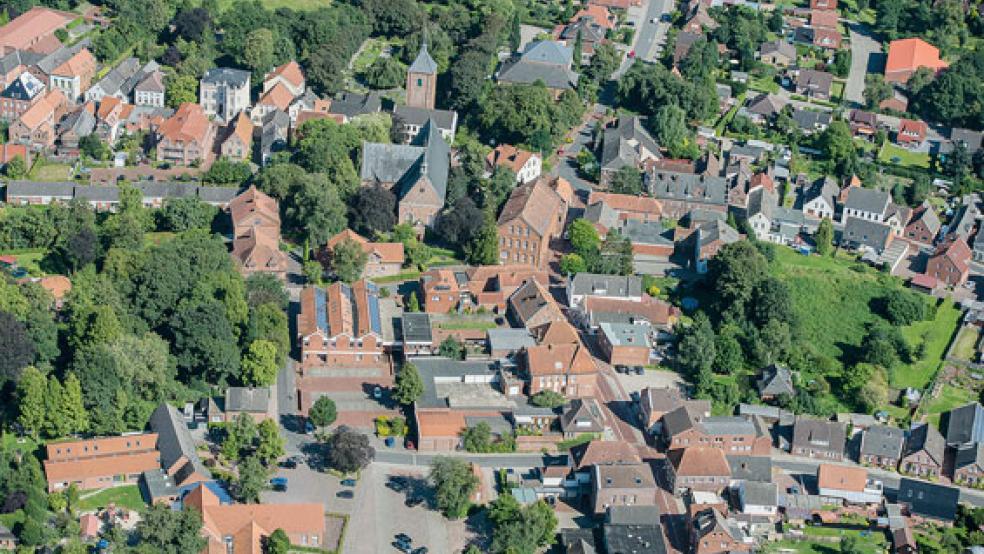 Die Innenstadt von Weener kann mit einem Zuschuss des Landes Niedersachsen aufgewertet werden. © Foto: Klemmer