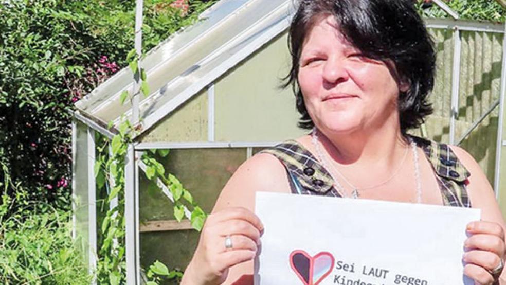 Möchte, dass mehr Menschen »laut gegen Kindesmissbrauch« werden: Petra Hackstein. © Foto: Moeller