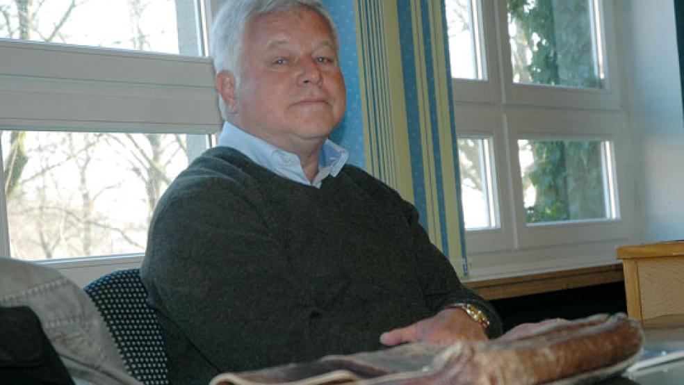 Der AWG-Kreistagsabgeordnete Gerd Koch hätte sich am Mittwoch vor dem Amtsgericht in Leer wegen des Vorwurfs der Volksverhetzung verantworten sollen. © Foto: Szyska