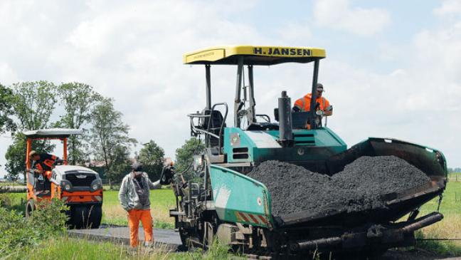 Radweg in Boen wurde neu asphaltiert