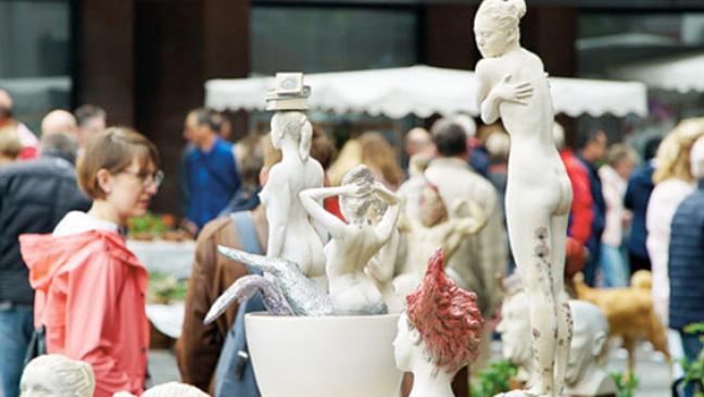 Töpfermarkt in Leer diesmal am Zollhaus