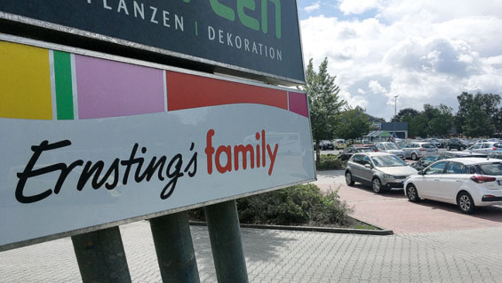 Die umgebaute »Ernsting’s family«-Filiale in Bunde wird am 24. Juli eröffnet. © Foto: Boelmann