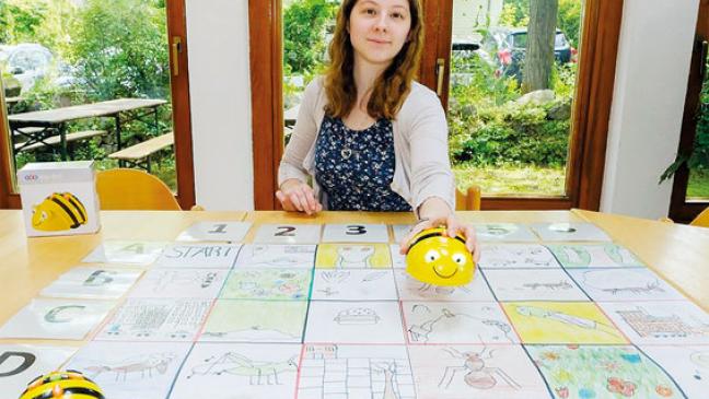 Mit »Bee-Bots« den Insekten auf der Spur