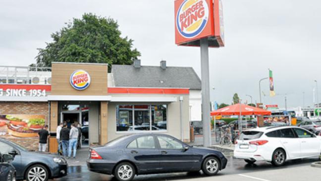 Burger King zur Eröffnung gut besucht