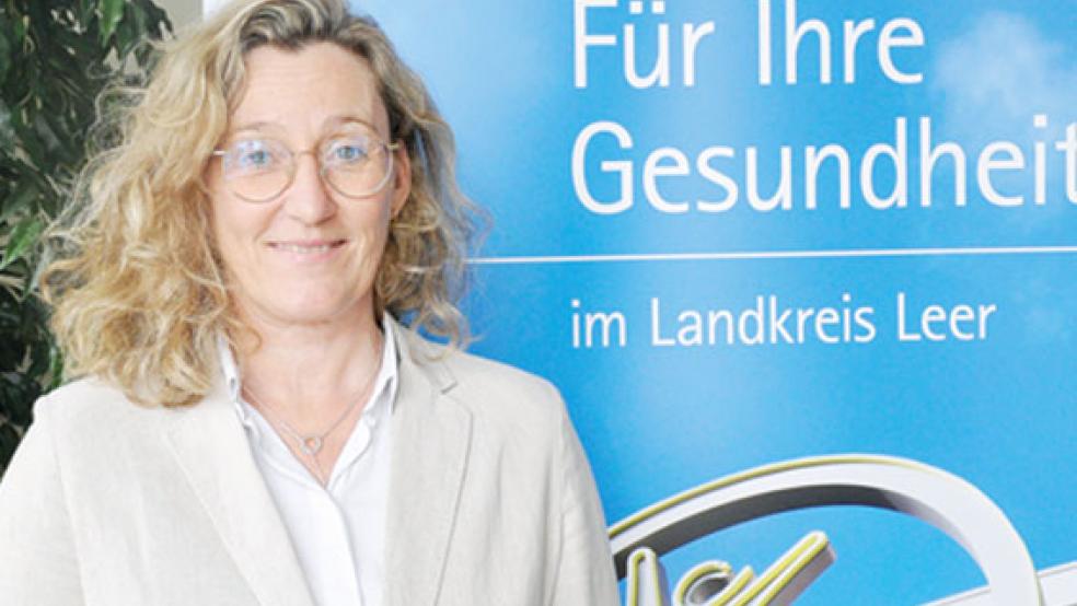 Anke Petersen ist neue Chefärztin der Klinik für Psychosomatische Medizin in Leer. © Foto: Klinikum Leer