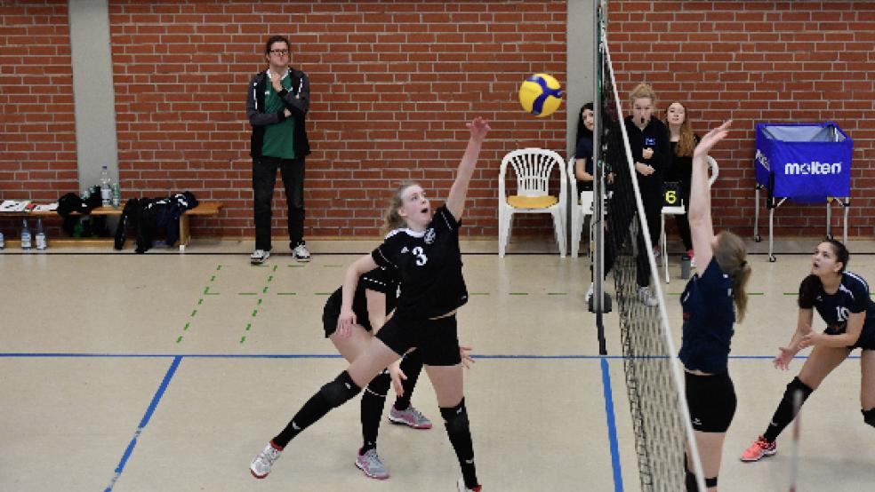 Die Volleyballerinnen des SV Teutonia Stapelmoor haben in der kommenden Saison nur zwölf Spiele zu absolvieren. © Foto: Bruins