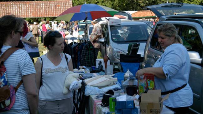 Der Flohmarkt fällt aus