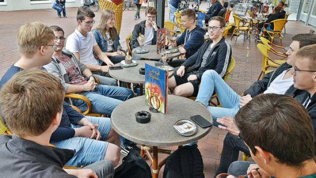 Schüler halten sich an das Party-Verbot