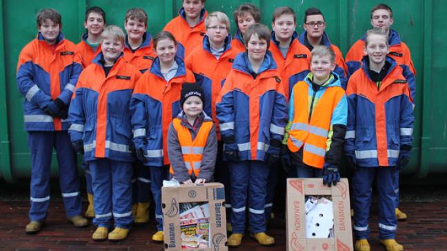 Jugendfeuerwehren sammeln Altpapier
