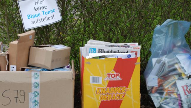 SPD Weener  gegen die Blaue Tonne