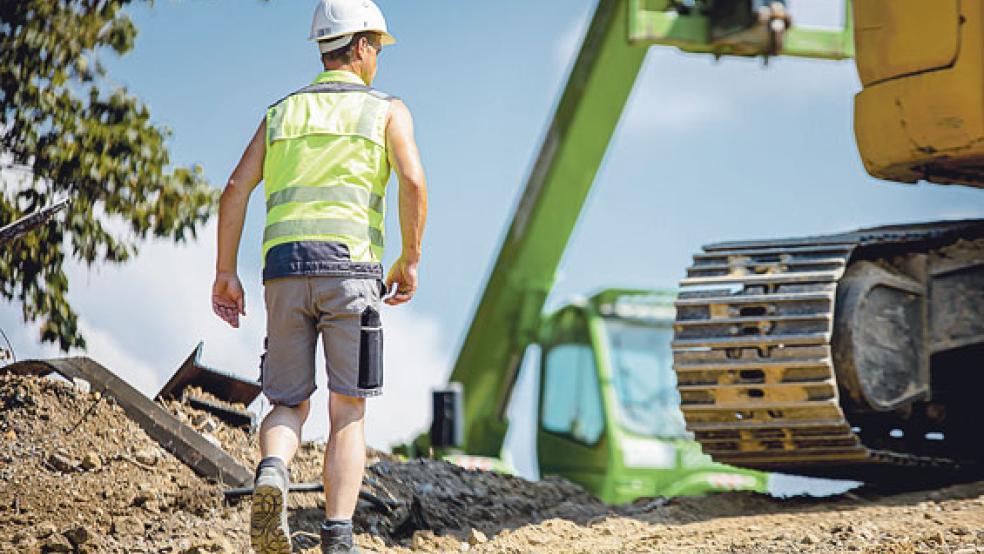 Für Baufirmen im Kreis Leer könnte der Mangel an Fachkräften zu einem ernsten Problem werden. © Symbolfoto: IG BAU