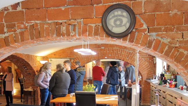 Kunst im Gewölbekeller:Ausstellung