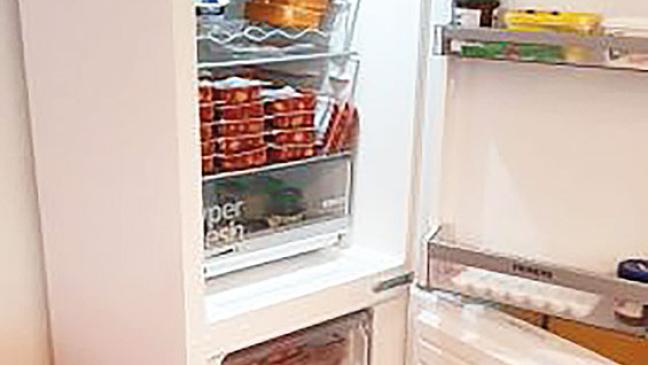 Kühlschrank und Computer