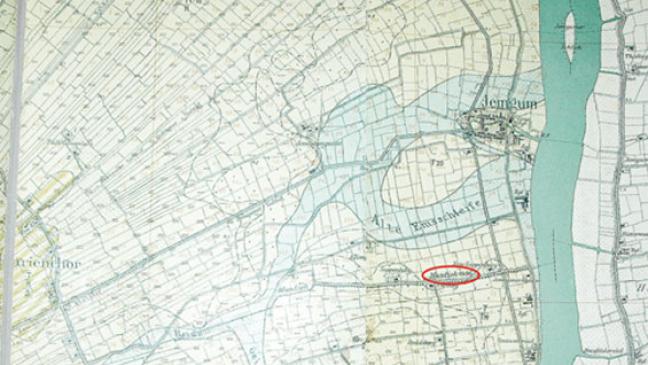 Ein Binnendeich quer durchs Rheiderland