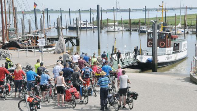 Radfahrer sollten Zeit mitbringen