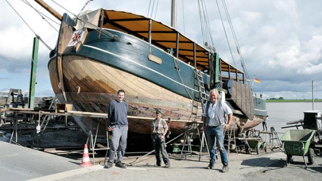 Ein Schiff nach historischem Vorbild
