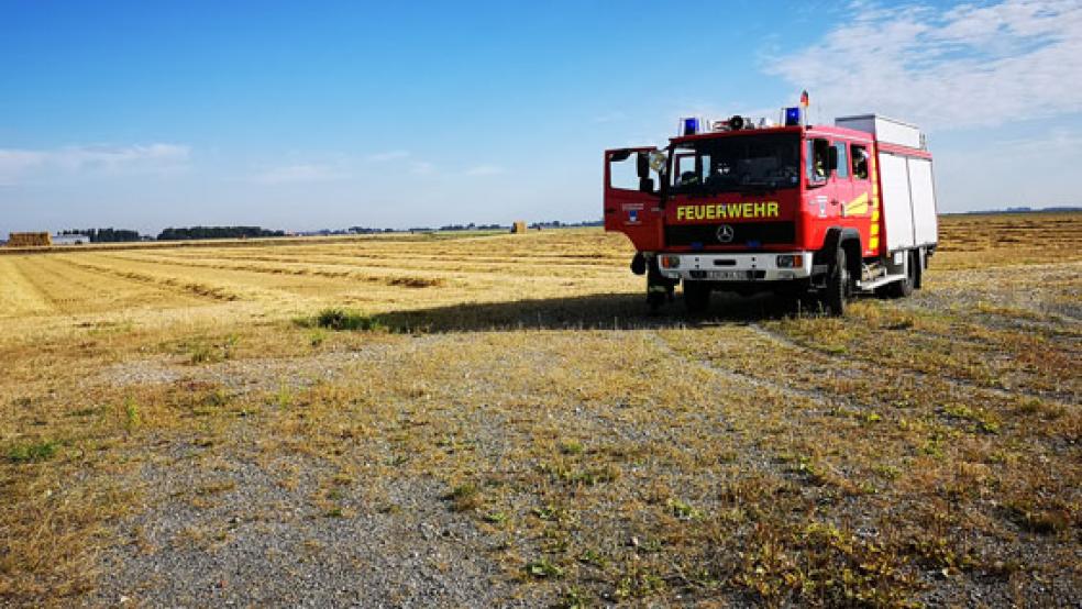 Die Feuerwehr Bunde ist heute Vormittag nach Charlottenpolder ausgerückt, musste aber nicht eingreifen. © Foto: Feuerwehr