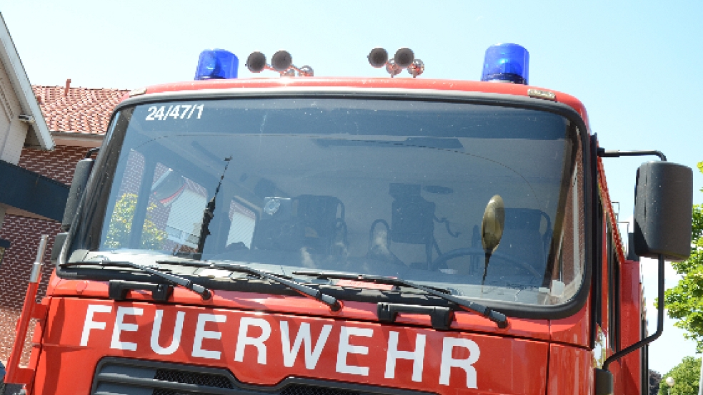 Die Feuerwehr rückte am Sonnabend zum Combi-Markt nach Weener aus. Hier hatte während der Geschäftszeiten die Brandmeldeanlage ausgelöst. © Archiv