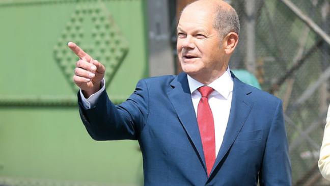 Mit Olaf Scholz  ins Kanzleramt