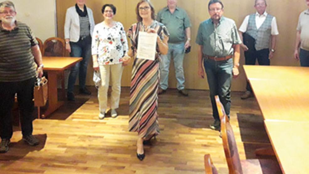 Nahmen an der OCV-Vorstandssitzung teil (von links): Rudolf Seeberg, Karin Wessels, Anita Arians, Heike Douglas, Jürgen Sohre, Jann Stickfort, Diethelm Sempell und Jakob Linnemann. © Foto: Ostfriesischer Chorverband 