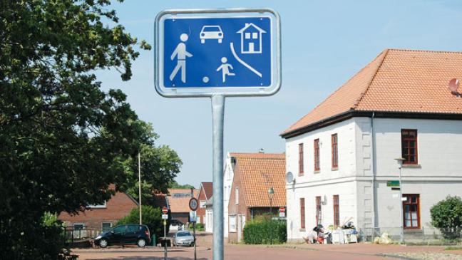 Das Parken wird kontrolliert