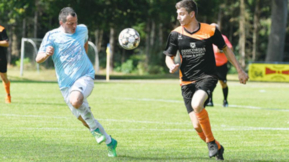 Das Testspiel des TuS Weener und des SV Wymeer-Boen endete 3:1. © Foto: Bruins