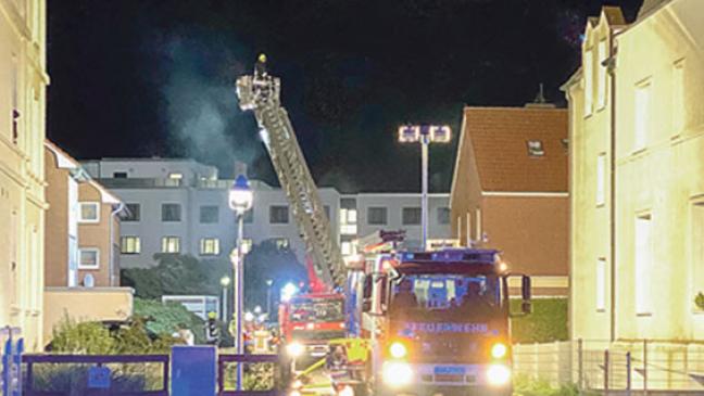 Verdacht auf Brandstiftung