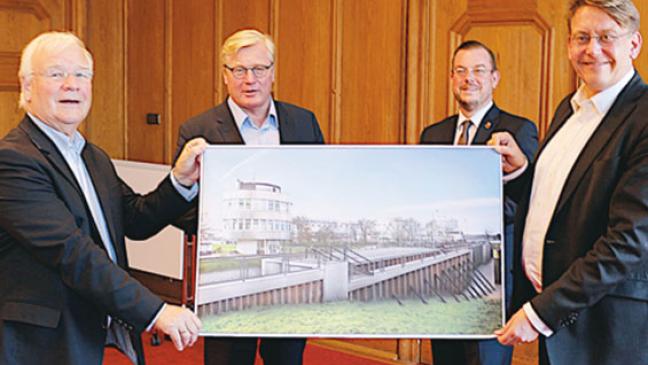 Finanzielle Hilfe für Papenburger Hafen