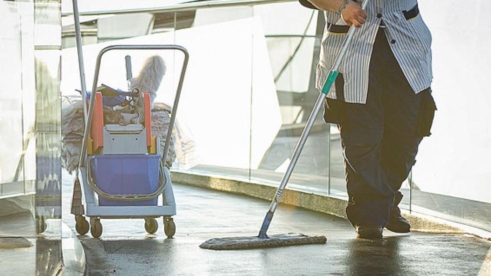 Wichtiger denn je: Ohne die Reinigungskräfte als Hygiene-Experten sei die Bewältigung der Corona-Krise kaum denkbar, so die Gewerkschaft IG BAU. © Foto: IG Bau