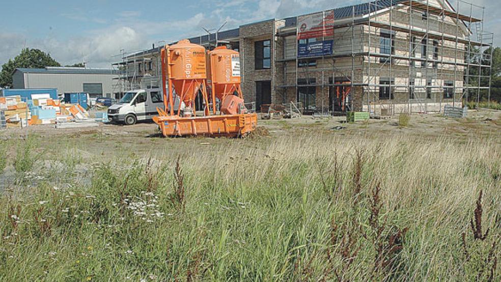 Auf der Baustelle sind noch einige Bohrungen erforderlich, bis voraussichtlich ab März 2021 auch in Zähnen gebohrt werden kann. © Foto: Szyska