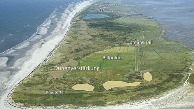 Juist stark für Stürme machen