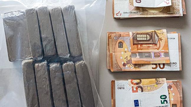 Haschisch für fast 10.000 Euro