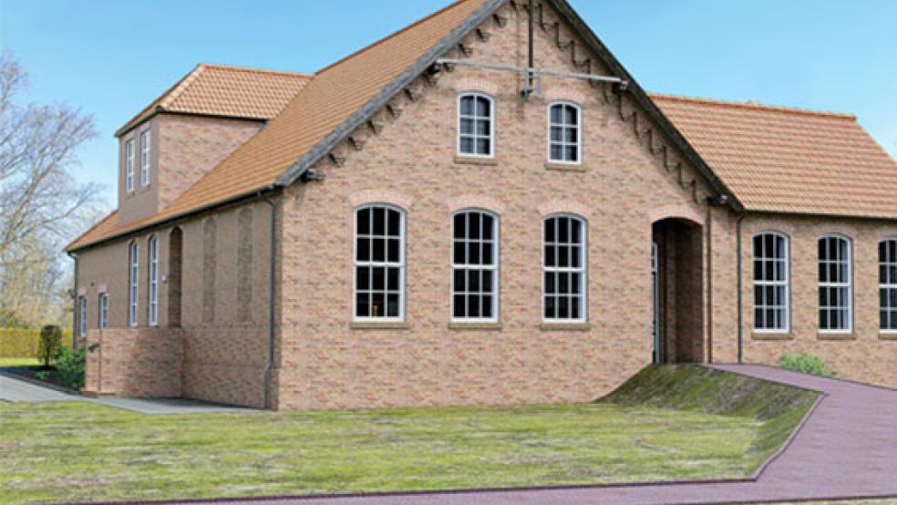 Große Pläne in Berumerfehn: So könnte das Wald- und Moormuseum künftig aussehen. © Visualisierung: ReunionMedia