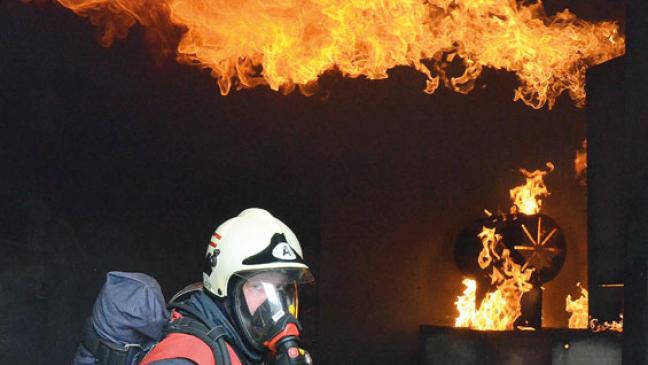 Drei Stationen in einem flammenden Inferno