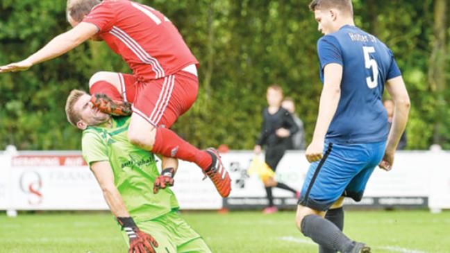 Glücklicher Punkt für den SV Ems