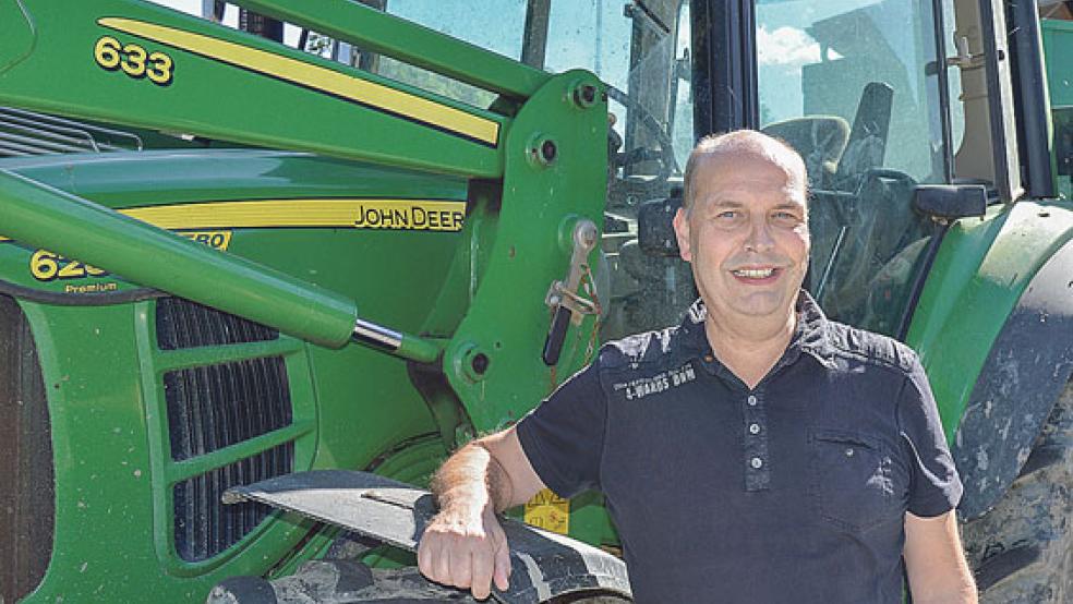 Manfred Tannen möchte Vize-­Präsident im Niedersächsischen Landesbauernverband werden.  © Foto: LHV