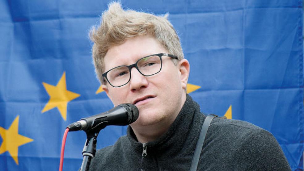 Sebastian Kromminga wird den Abend im Garten des Kulturspeichers mit Livemusik bereichern. © Foto: privat