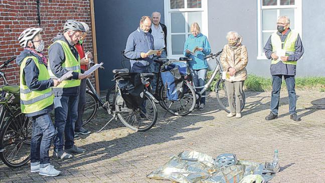 Fahrradpilger fuhren »Fluchtwege« ab